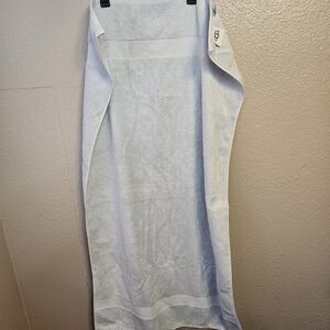 UGG Plush Bath Towel Light Blue Soft Absorbent Cotton Bathroom Spa Luxury Z608